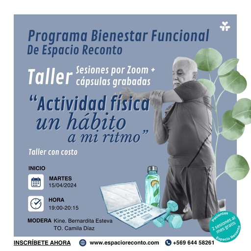 Taller "Actividad física: un hábito a mi ritmo"