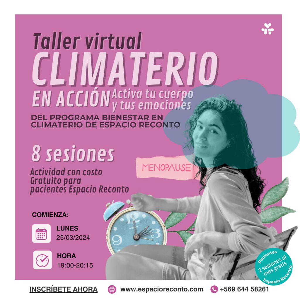 Taller "Climaterio en Acción: activa tu cuerpo y emociones"
